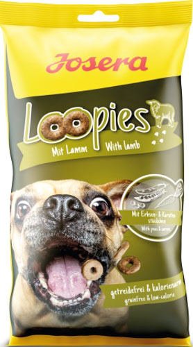 Ласощі Josera Loopies mit Lamm з ягням 150 г