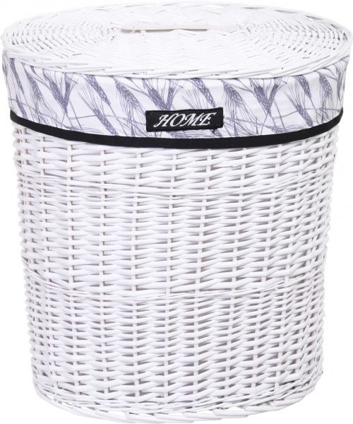 Корзинка плетеная Tony Bridge Basket с текстилем 51х37х56 см HQN20-2CD-1 