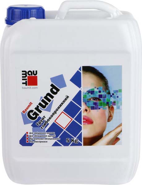 Грунтовка глибокопроникна Baumit Grund Baumit 5 кг