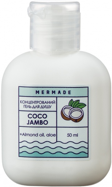 Гель для душа Mermade Coco Jambo 50 мл