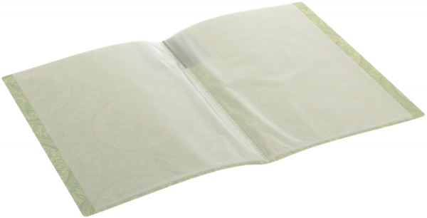 Папка Калейдоскоп А4 з 20 файлами в ассортименте Optima