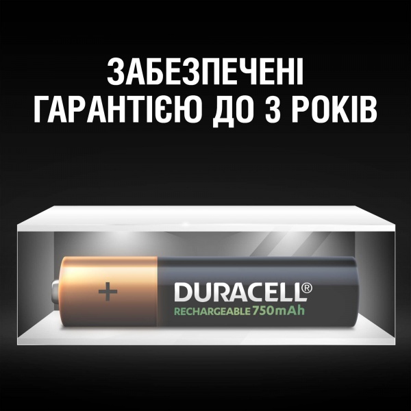 Аккумулятор Duracell HR03 750mAh AAA (мизинчиковые) 4 шт. 