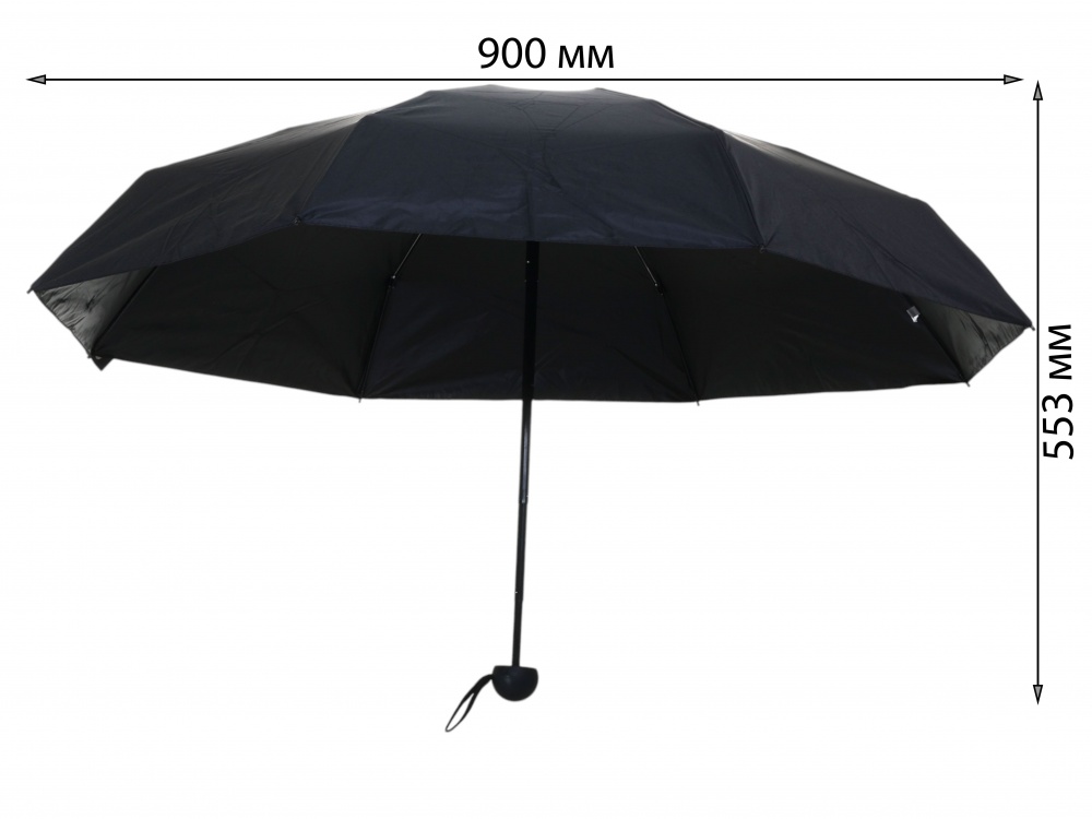 Парасолька Sensio складана кішенькова с захистом від UF промінів в кейсі NQ-1 чорний