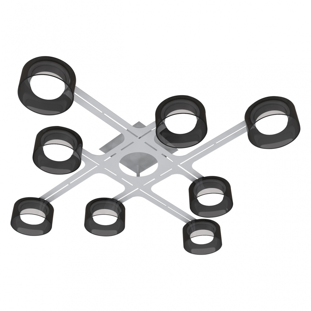 Люстра потолочная Hopfen SAGA-GX-8-CL WH 8xGX53 белый