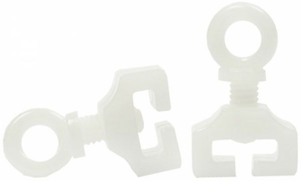 Фіксатор Gardinia Т-подібний набірний білий 6 шт. 