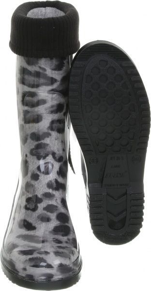 Чоботи Alisa Line Леопард р.40 сірий