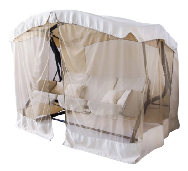 Гойдалка з навісом Vitan Аліса айворі 1880x2300x1520 мм