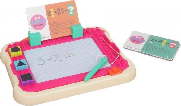 Доска магнитная Sunny с набором фигурок бело-красная HM1315A/wh-rd