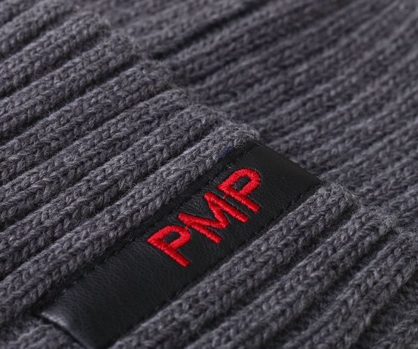 Шапка для мальчиков Pompona р.52-54 темно-серый 20 Z P 107 