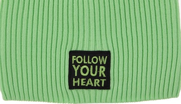 Шапочка детская для девочки Pampona 21 V P 57 р.50 салатовый 