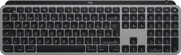 Клавіатура Logitech MX Keys Wireless for Mac Space (920-009558) black 