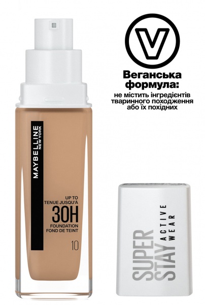 Крем тональний Maybelline New York Super Stay 30H 10 Ivory 30 мл