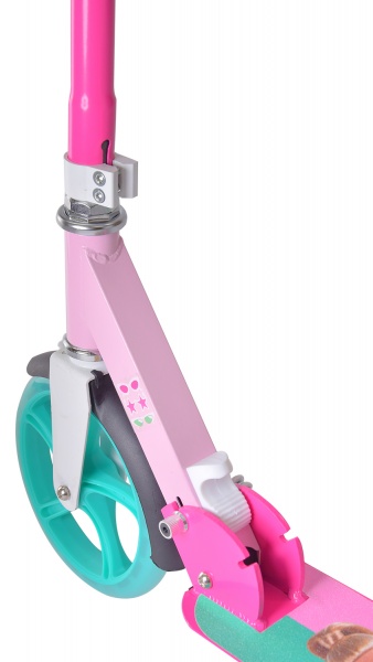 Самокат Disney Barbie белый с розовым SC22020 