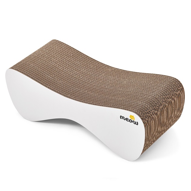 Когтеточка-лежак Say Meow для котов картон, 67*21*24см