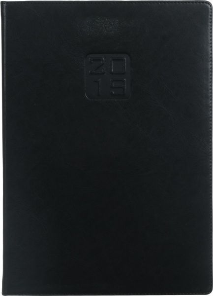 Щоденник 2019 Bravo А4 336 страниц чорний Buromax 