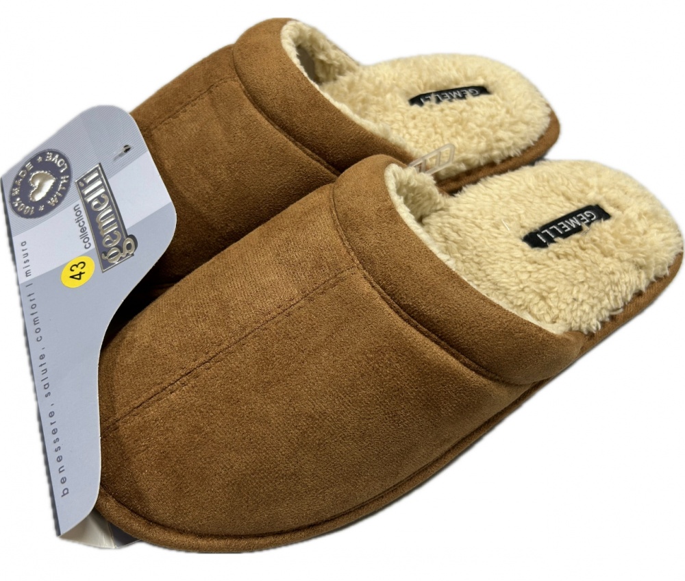 Капці домашні Gemelli Докер р.44 рудий