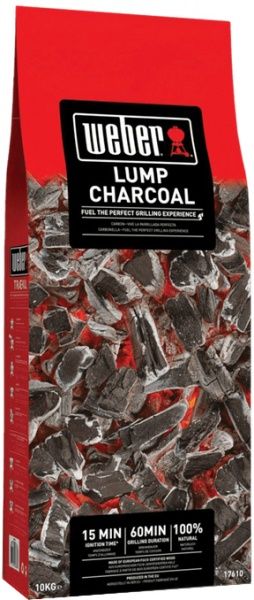 Уголь древесный Weber 10 кг