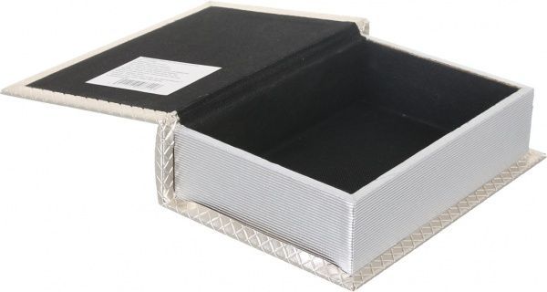 Шкатулка-книга Рубчик 23x17x6 см золото
