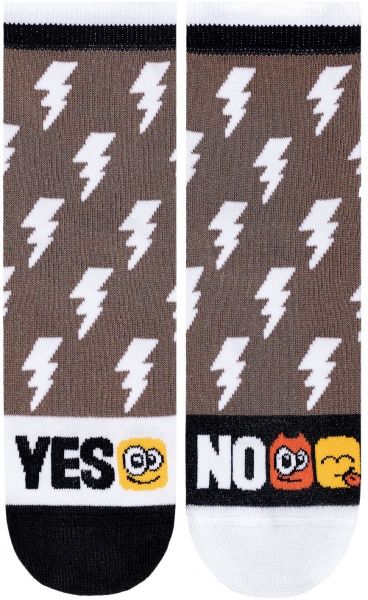 Носки детские Conte-Kids CK (ВЕСЕЛЫЕ НОЖКИ) рис.339 17С-10СП р.20 кофейный с рисунком 