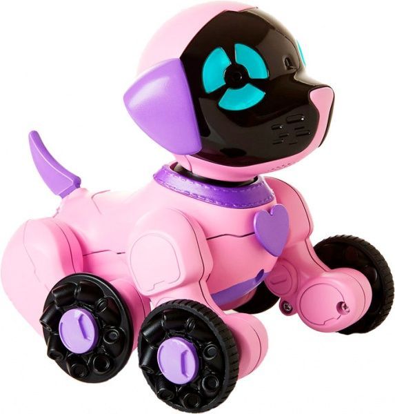 Игрушка интерактивная Wow Wee маленький щенок Чип розовый