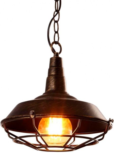Подвес Arte Lamp A9181SP-1BR 1x60 Вт E27 коричневый 