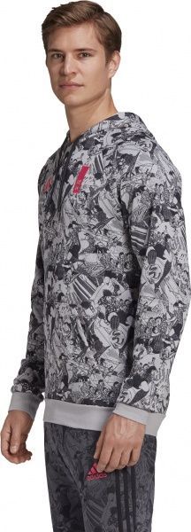 Джемпер Adidas CAPTSUBA HOODIE GK3445 р. XL чорний