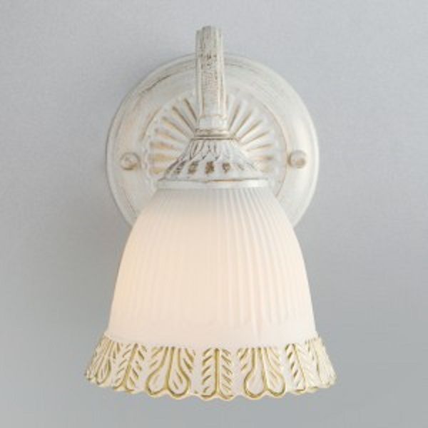 Бра Strotskis Campina 1x60 Вт E27 белый/золото 60107/1 