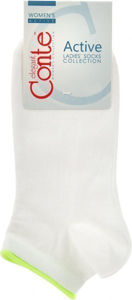 Шкарпетки ESLI ACTIVE 035 green р. 23 білий 