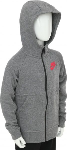 Джемпер Nike G NSW MDRN HOODIE FZ GFX 806212-094 р. L сірий