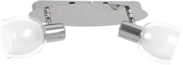 Спот Rabalux Dave 6836 2x40 Вт E14 хром 