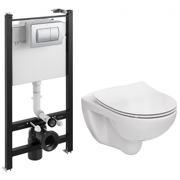 Комплект инсталляции ROCA Active + Debba Rimless A893104130