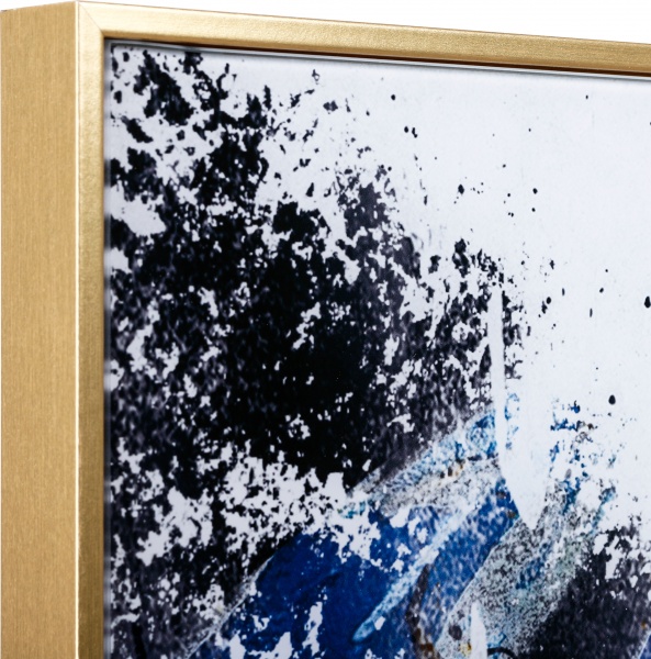 Картина на стекле Gold Wings 80x120 см Styler GL-12652 