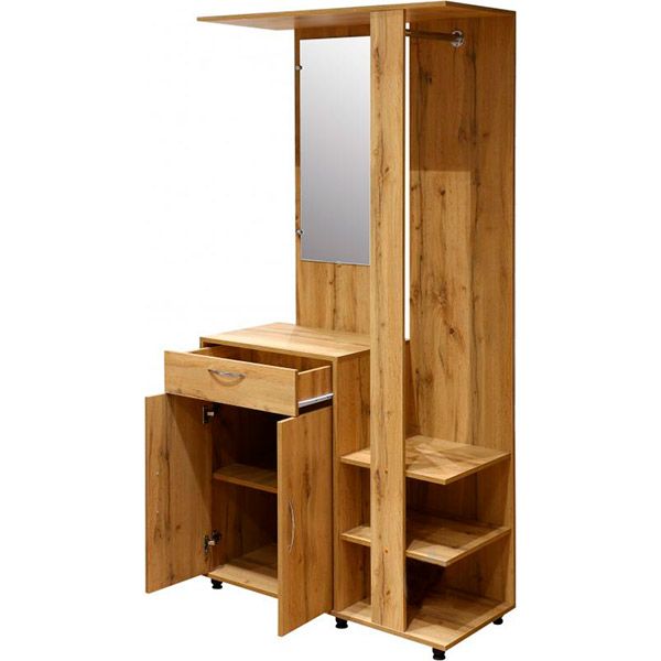 Прихожая с зеркалом Пехотин Прихожая с зеркалом Пехотин Риф дуб тахо (80374072) дуб тахо