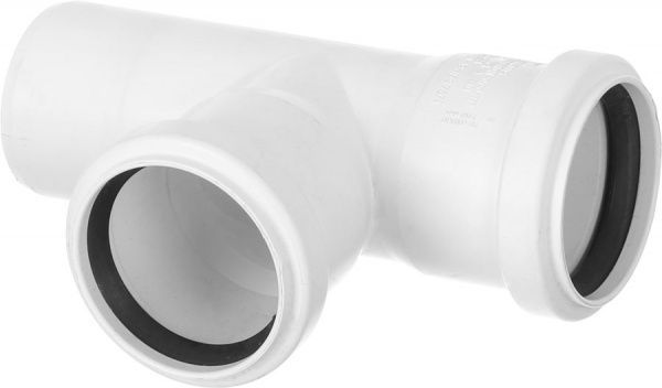 Трійник REHAU безшумний Raupiano 50/50 87°