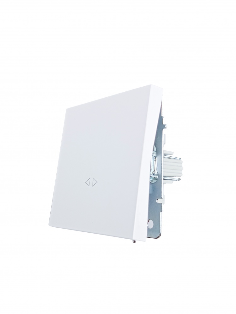 Механизм выключателя перекрестный одноклавишный HausMark Juna без подсветки белый 7041-0288-107QC