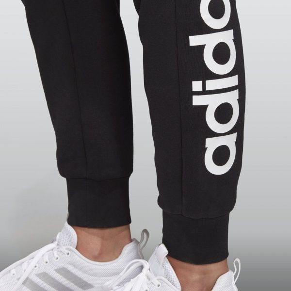 Штани Adidas W E LIN PANT FL DP2399 р. L чорний