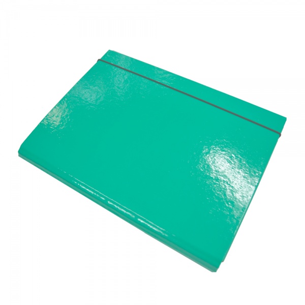 Папка-короб на резинке А4 25 мм PP-покрытие в ассортименте iTEM