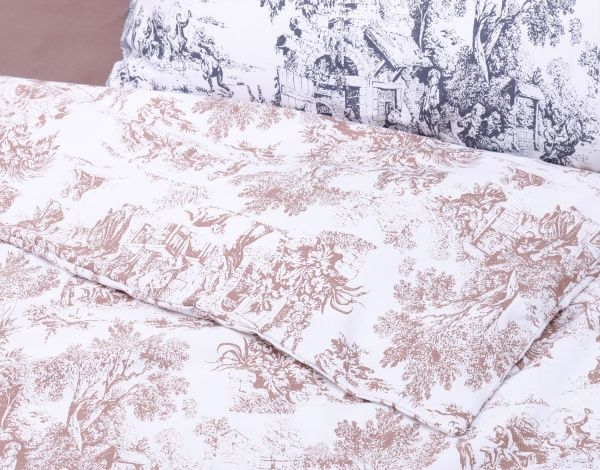 Пододеяльник Tuale 1,5 160x220 см ореховый Luna