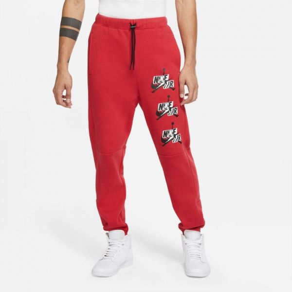 Штани Nike M J JMC FLC PANT CK6739-687 р. L червоний