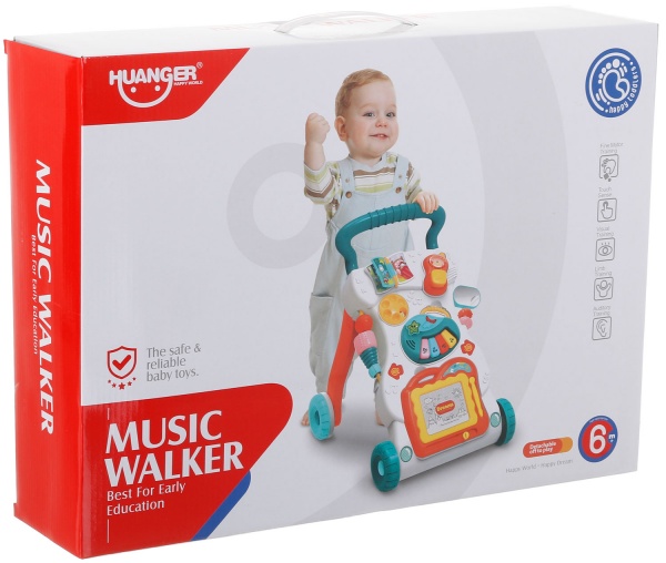 Каталка-ходунок Hang Wing музыкальная 46х11х34 см HW19042146