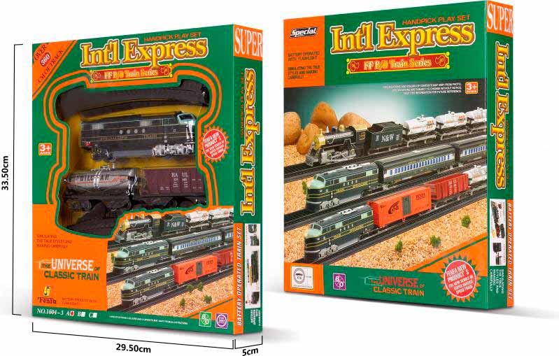 Игровой набор Fenfa железная дорога 1604-3A (2222041336018)