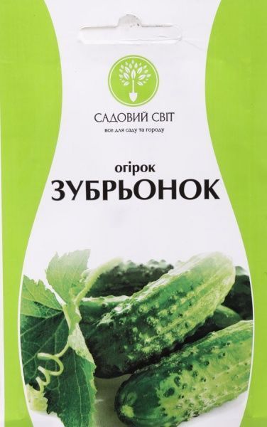 Семена Садовий Світ огурец Зубренок 1г (4823095600599)