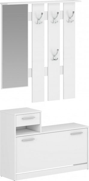 Прихожая Грейд Билли 1649х290х1000 мм нимфея альба 