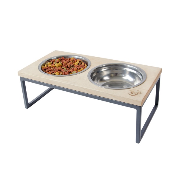 Миска двойная 10 центів для Джека №2 S 2х450 мл графит