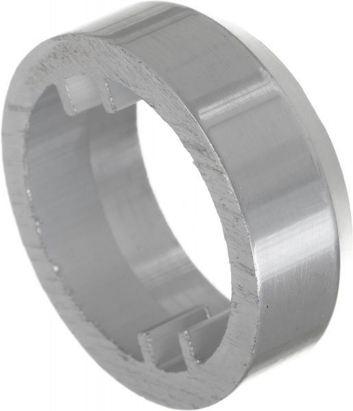 Фланець Aluminica на стійку срібло