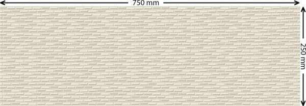 Плитка Emigres Фан Кайт бейге 25x75 