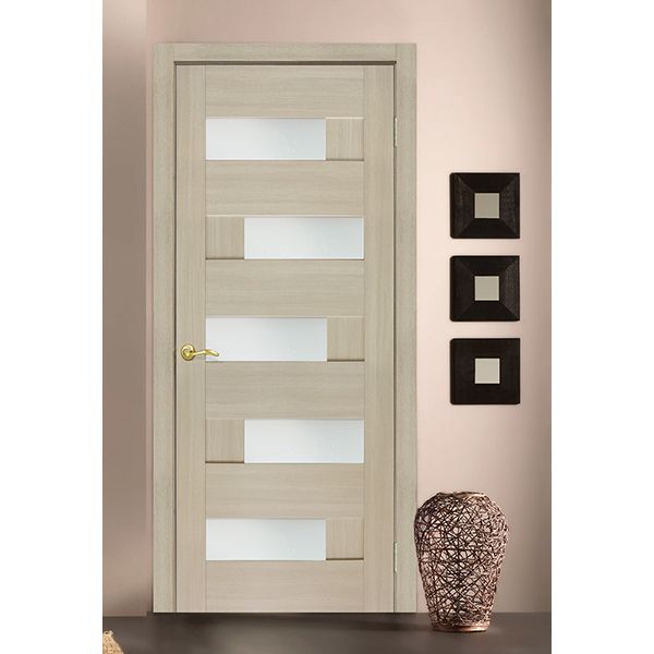 Дверное полотно ОМіС Домино ПО 900 мм дуб латте