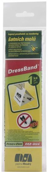 Средство Papirna-Moudry липкие полоски от моли DressBand