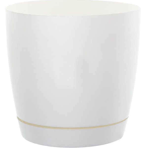 Вазон пластиковий Form Plastic Тоскана Кругла-17 круглий 3л білий (0743-011) 