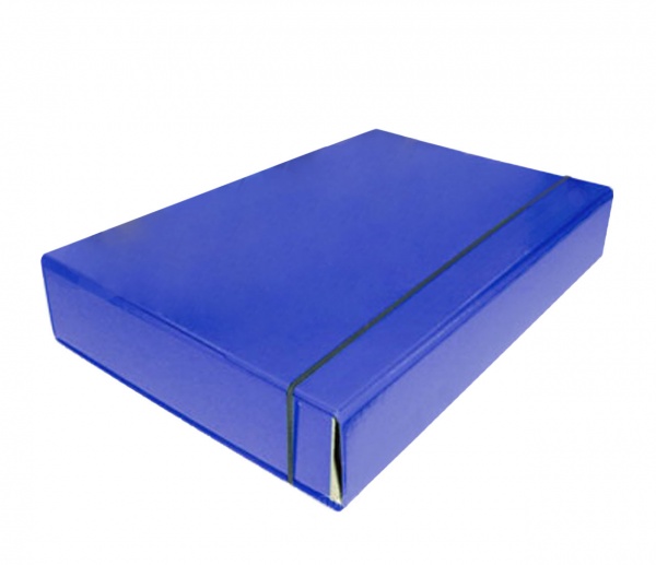 Папка-короб на резинке А4 60 мм в ассортименте iTEM